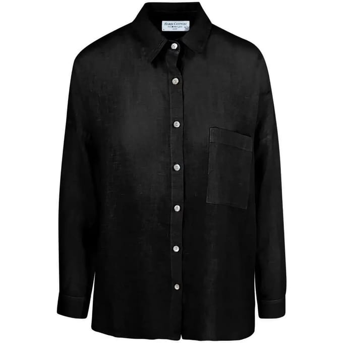 Dameshemd met lange mouwen Haris Cotton
