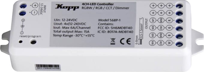 Blue-Control 8650.0101.9 4-kanaals Controller Wit