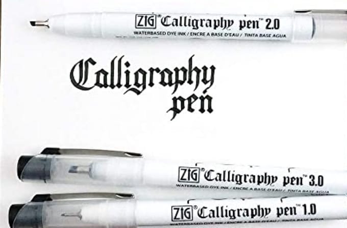 Kuretake ZIG Calligraphy Pen - 1.0 mm - groen