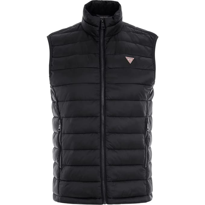 Guess Mini G mouwloze gewatteerde jas voor dames