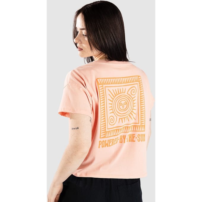 Sisstr Daybreak Crop T-Shirt roze