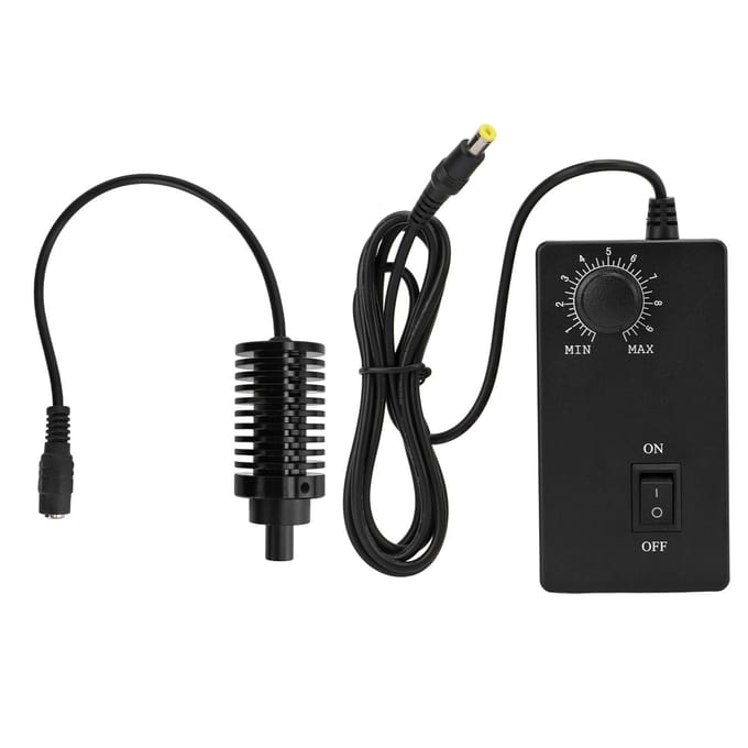 Microscoop Coaxiale Verlichting LED Hoge Helderheid Slijtvast Warmteafvoer Microscoop LED Spotlicht 9mm US Stekker wit