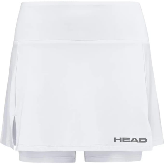 HEAD Club Basic Skort Tennisrok Meisjes Wit - Maat 176