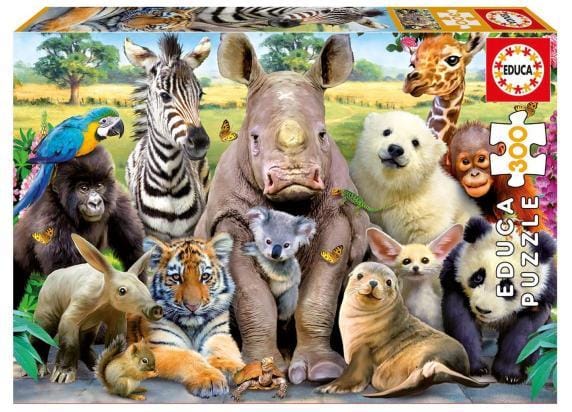 300 stukjes puzzel Educa Animale Foto Clase