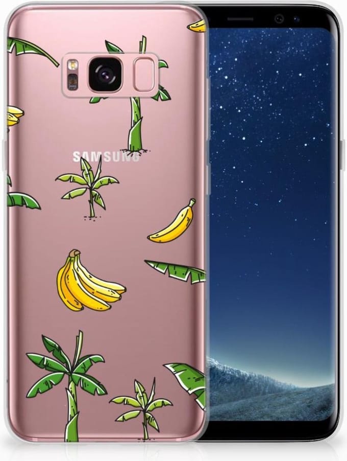 Samsung Galaxy S8 TPU Case Banana Tree