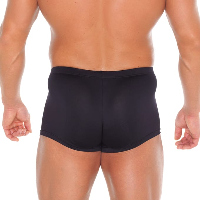 Amorable - Short Voor Heren Met Twee Ritsjes - Zwart