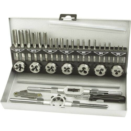 Brüder Mannesmann M53250-B Schroefdraadsnijderset 32-delig Wolfraamcarbide Metrisch