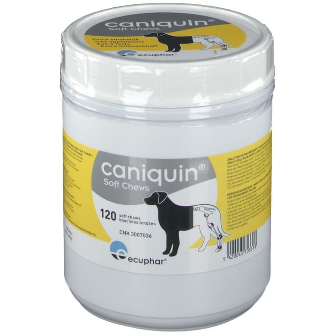 Caniquin Hond Soft Chews 120 Kauwgummies