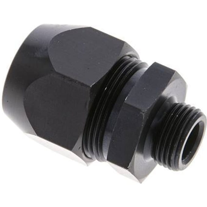 20x13mm & G3/8'' Aluminium Rechte Knelfitting Buitendraad 10bar Kunststof en Polyamide
