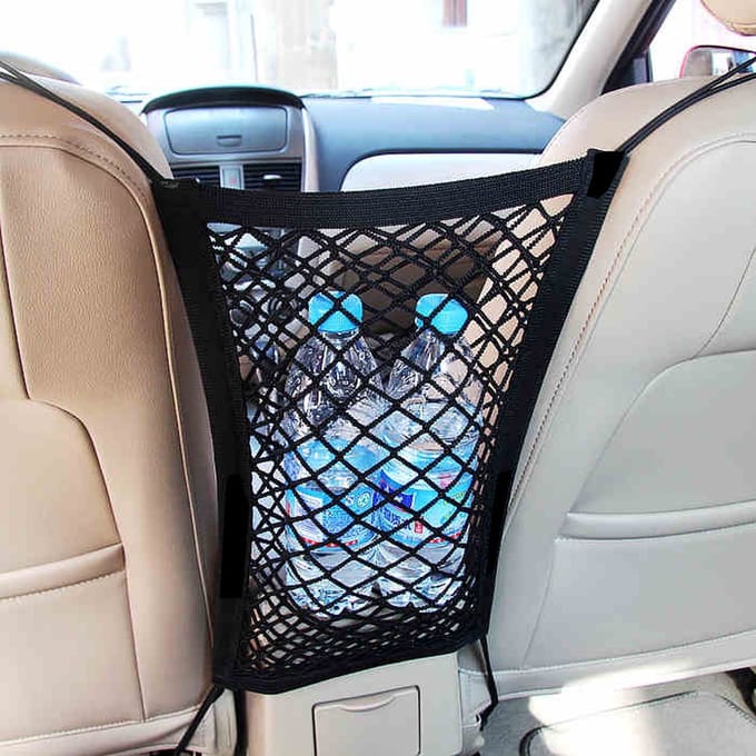 Nixnix® - Net voor Autostoel - Zwart - Auto net - Opberging - 30cm