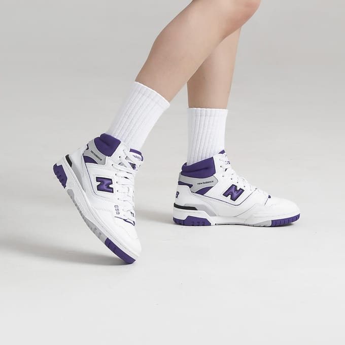 New Balance 650R Interstellar Unisex Sneakers Wit Raincloud BB650RCF 37 gray