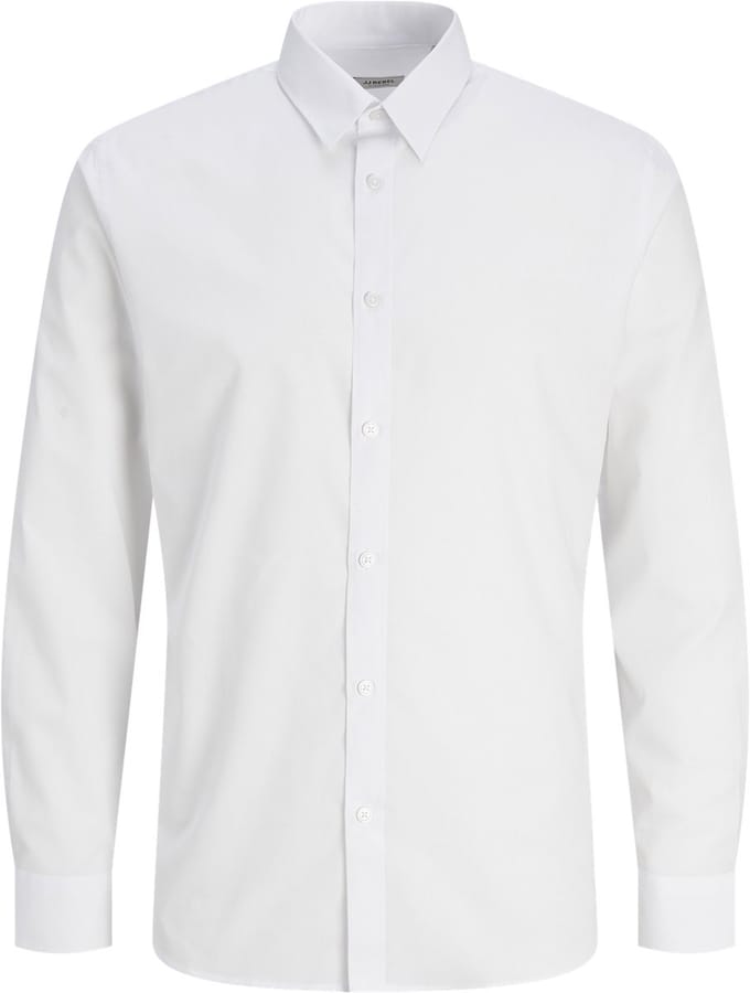 JACK & JONES- JREBGAVIN SOLID SHIRT LS NOOS - Heren - Overhemd