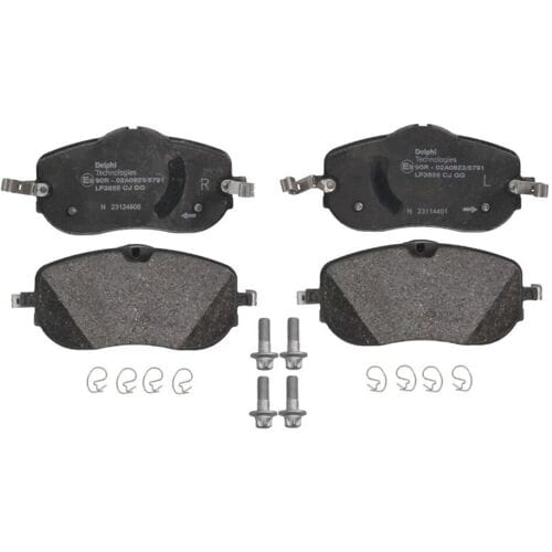 Remblokset, schijfrem DELPHI LP3856