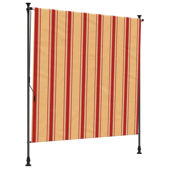 vidaXL - Buitenzonwering - Rolgordijn - Multikleur - 120 - x - 270 - cm