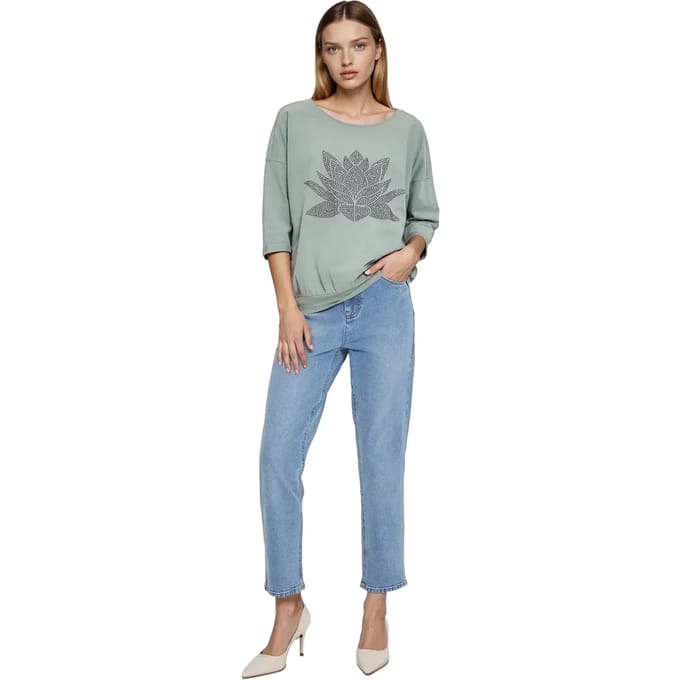 Dames sweatshirt Moodo L-BL-4904