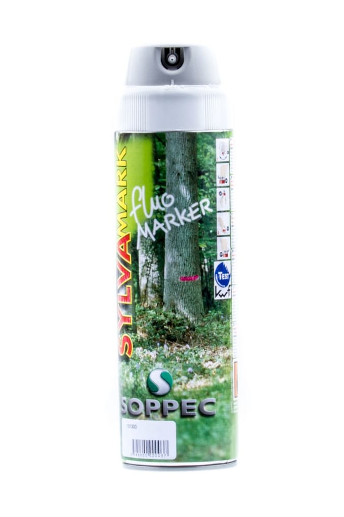 Soppec fluor markeerverf hout wit