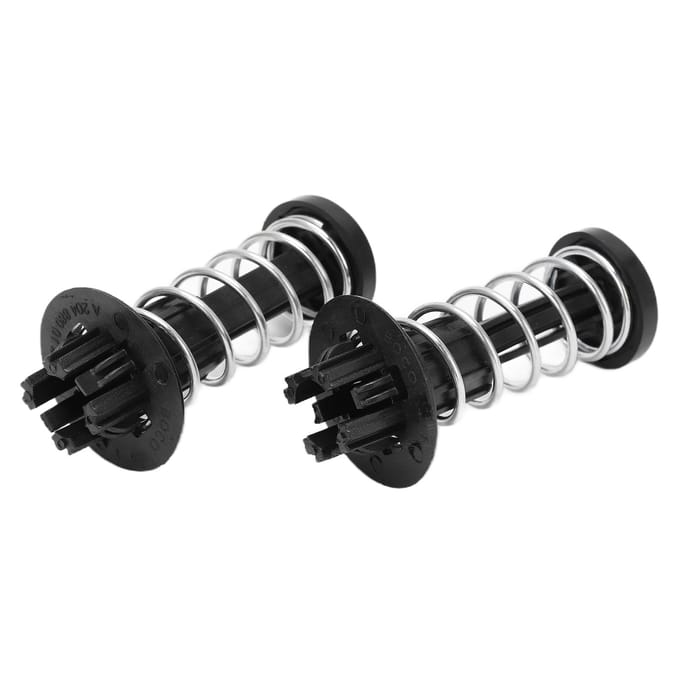 2 stuks Motorkap Buffer A2048800127 Vervanging voor Mercedes Benz C250 C300 C350 E200 E250 E500 E350 gray