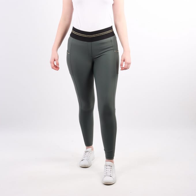Quur Paardrijlegging Quur Qnila Full Grip Donkergroen - 32