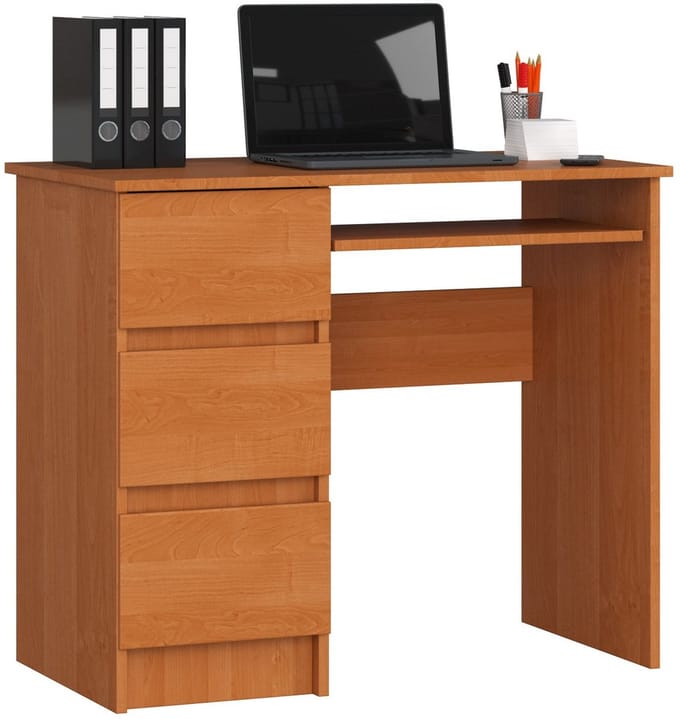 Bureau Links A-6 / Computerbureau / Computer Tafel / Bureautafel Rechts / Els / 90 x 77 x 50 cm