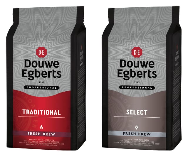 Douwe Egberts drank: Koffie traditional fresh brew/pk 1x1000g