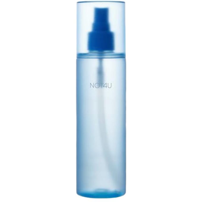 NOT4U Brume Corporelle Transparente Soin Acné & Spray Corporel Apaisant 200ml white