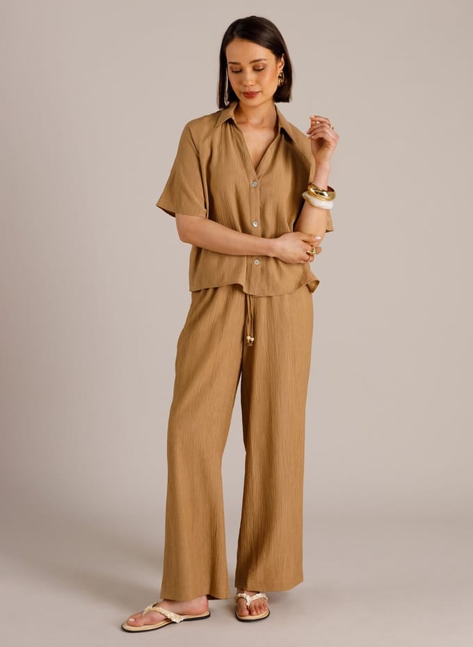 YEST Marthe Tops - Summer Taupe - maat 38