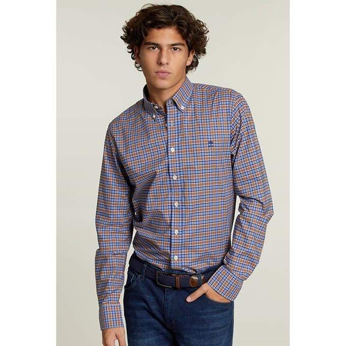 River Woods Custom Fit Checked Shirt Multi Taglia: S | Camicie Casual Outlet | Uomo