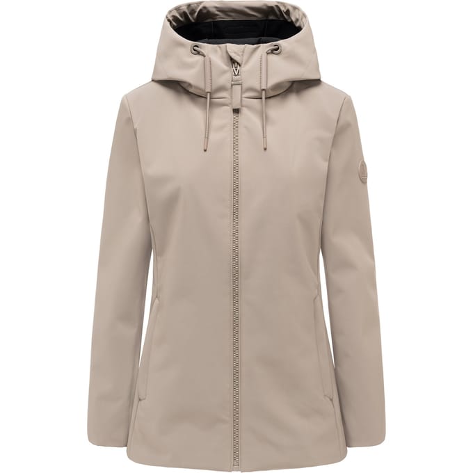 Marikoo dames softshell tussenjas Minaa met capuchon
