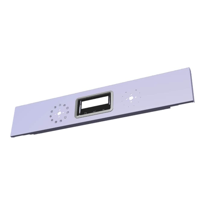 AEG controlepaneel, inox, 60cm,LUX,2K 140123340055