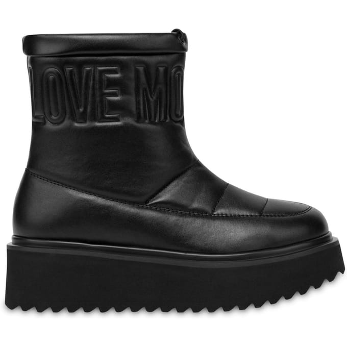 Moschino Platform Power Nappa Leather Snow Boots Black Taglia: 35 | Stivali Outlet | Donna | Bianco