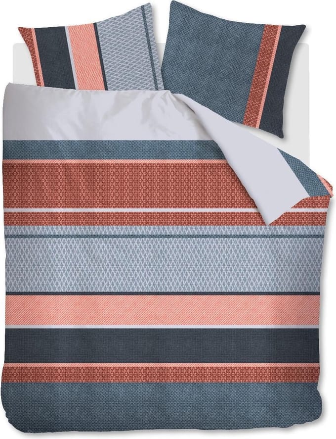 Beddinghouse Lian Dekbedovertrek - Tweepersoons - 200x200/220 cm - Blauw