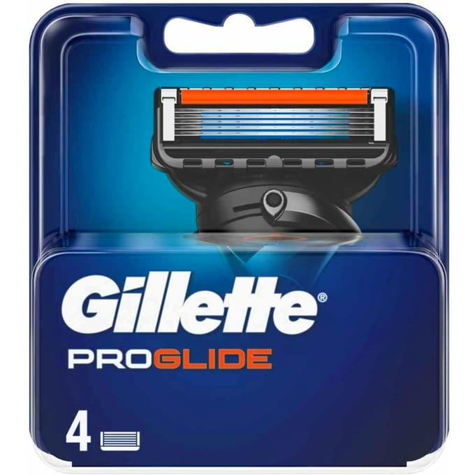 Gillette - Fusion 5 - ProGlide - Scheermejses/Navulmesjes - 4 Stuks