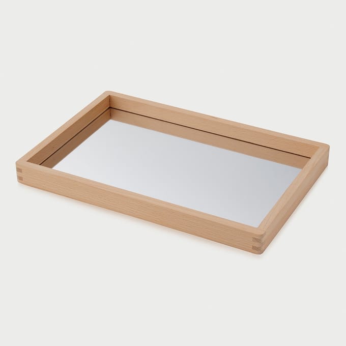 Tickit | Klein Houten Spiegelbakje
