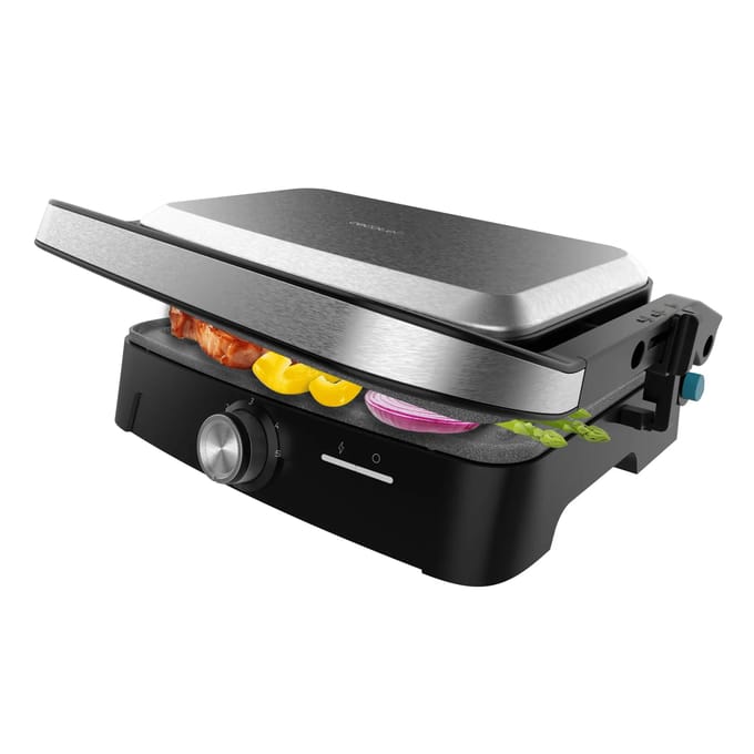 Grill Cecotec Rock'nGrill 1500 Full Open