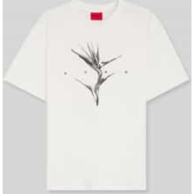 relaxed fit T-shirt van puur katoen model 'DARISE'