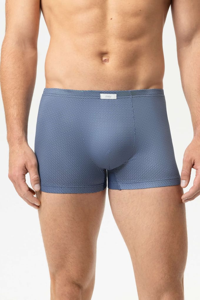 Shorty Serie Curved Lines Yacht Blue