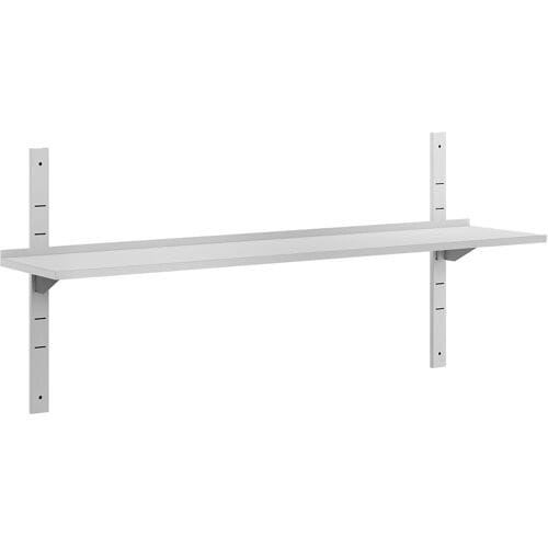 GGM Gastro Wandborde ECO - 1600x400mm - mit 1 Etage Zilver