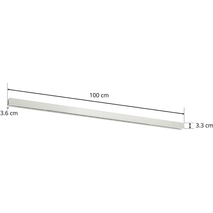 Ivela LKM Quadro 3-fasenrail, 1 meter wit