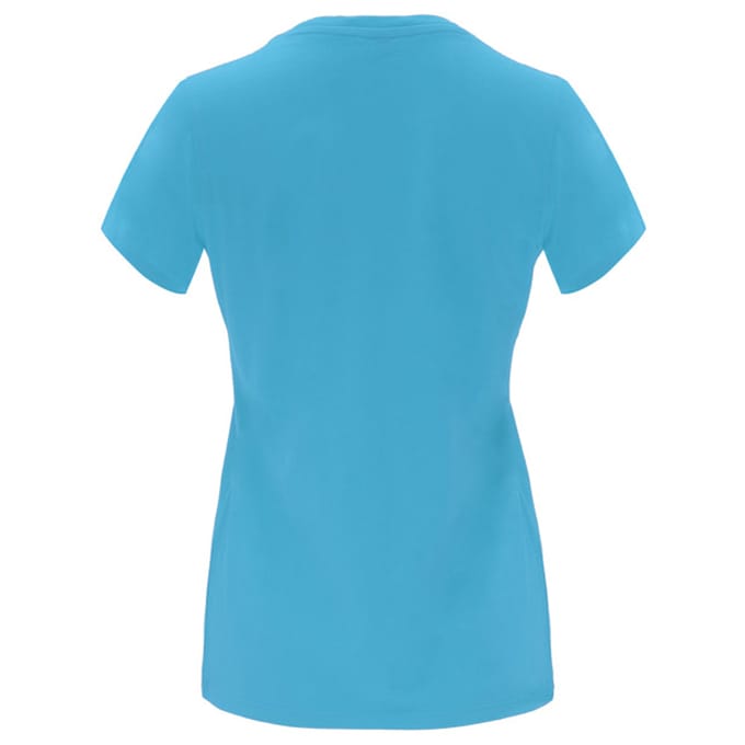 Roly Dames/Dames Capri T-Shirt (Turquoise)