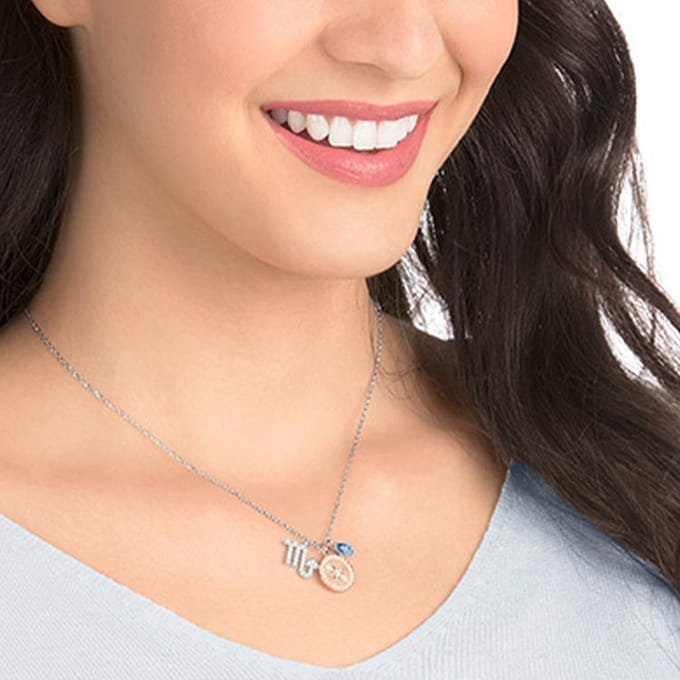 Swarovski Zodiac Schorpioen Ketting Damesketting 5349222 Box (Random Color) white