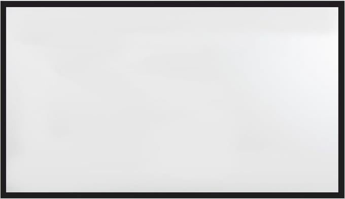 100 Inch Projectiescherm 16:9 Aluminium Frame Draagbaar 4K 3D Compatibel 160° Kijkhoek - Thuisbioscoop Outdoor