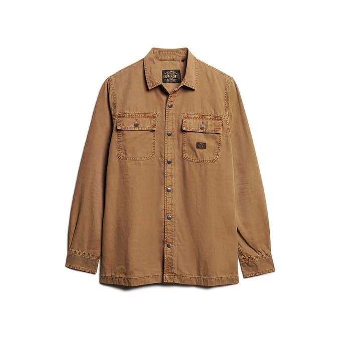 Bovenjas van stof Superdry