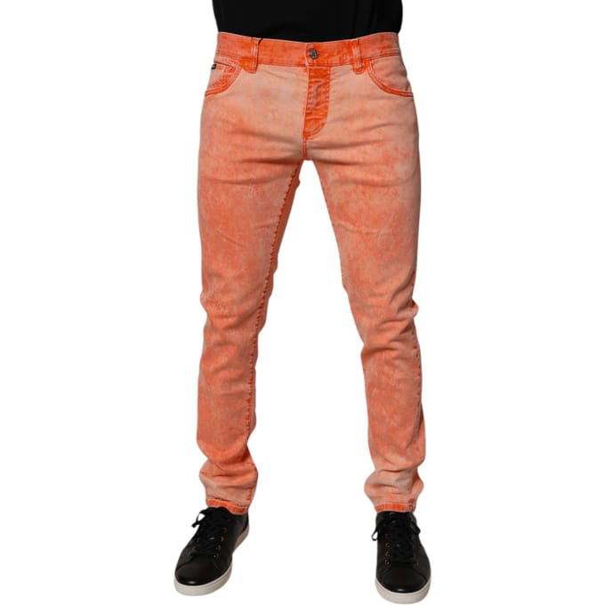 Slimfit Zuurgewassen Jeans