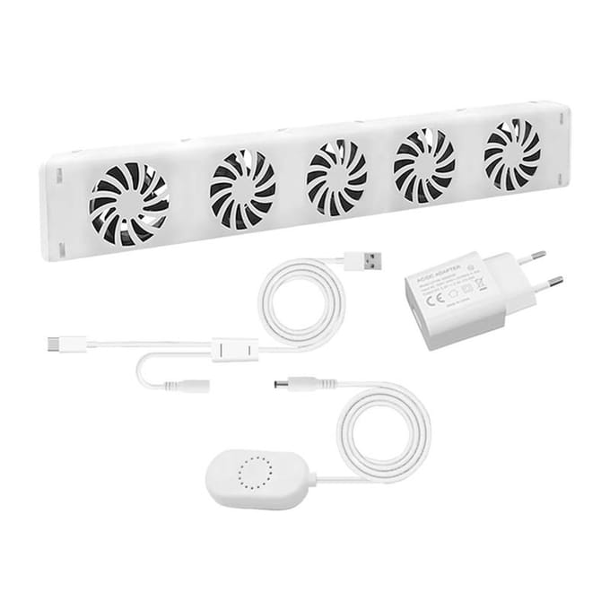 Quality Heating QH Turbo Booster radiator ventilator single set
