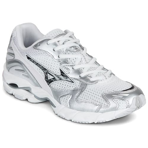 Mizuno Wave Rider 10 White / Black Sand Sneakers – Unisex – Maat 37