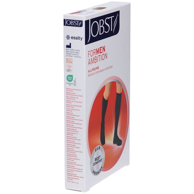 JOBST ForMen Ambition Kompressions-Kniestrümpfe 1