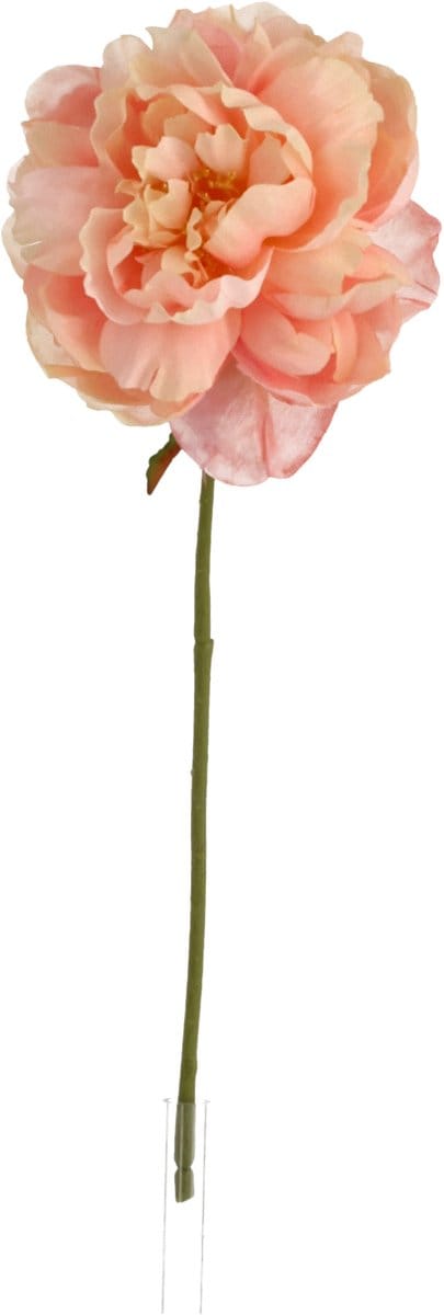 Pioen Kunstbloem 38cm Zalm