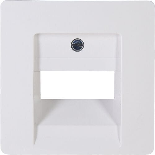 Kopp Paris UAE Afdekplaat - 2 Voudig - 70 x 70 x 10 mm - Arctic Wit