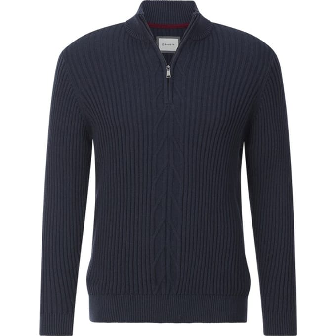 Babista herren Trui - 52/54 - donkerblauw - Plus Size