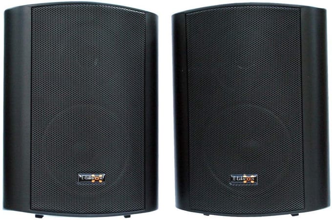 E-Lektron EWL5A Zwart - Actieve luidsprekerset - Met muurbeugels - 120 watt
